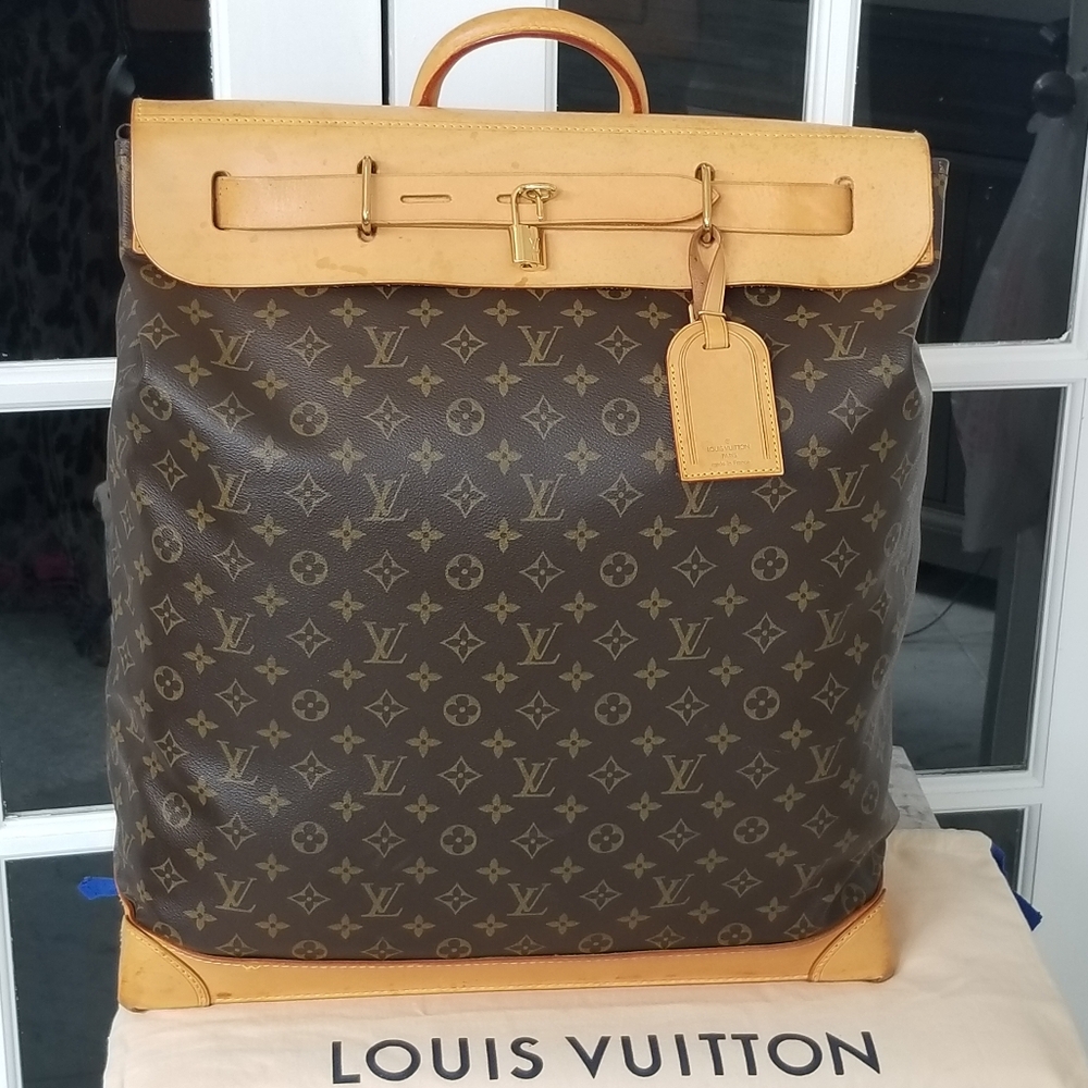 Amazing Louis Vuitton Rare Steamer Travel Bag